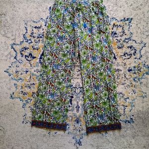 Linen Printed Pajama Pants